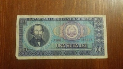 Rumunia banknot 100 lei