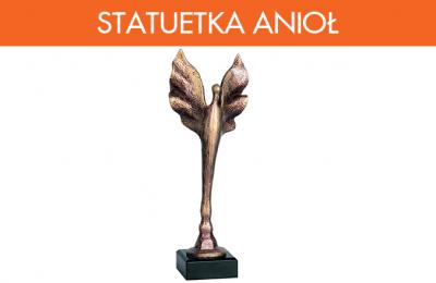 Statuetka Anioł+tabliczka, prezent na ślub 24 cm