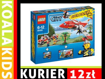LEGO CITY SUPER PACK 3w1 66426 ( 4208+4209+4427 ) - 3356349898 - oficjalne  archiwum Allegro