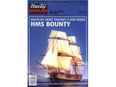 MM 4-5/2006 Angielski okręt żaglowy HMS BOUNTY