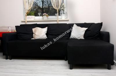 sofa rozkładana - narożnik IKEA LUGNVIK - 5978901355 - oficjalne archiwum  Allegro