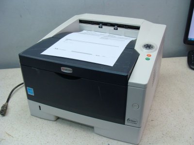 Szybka Kyocera FS-1120D drukarka laserowa +Toner