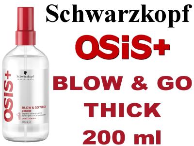 Schwarzkopf OSIS Blow &amp; Go Thick spray volume