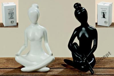Dekoracyjna Figurka Rzeźba Yogafrau dekoracja