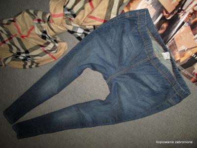 PIECES___jeans legginsy RURKI spodnie__M/L