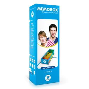 MEMOBOX - pudełko do nauki z fiszek