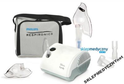 Inhalator Nebulizator PHILIPS Respironics Family - 3707943104 - oficjalne  archiwum Allegro
