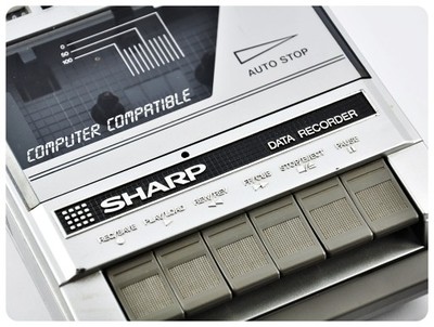 magnetofon SHARP RD-640E(S) DATA RECORDER sprawny