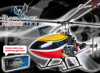 CopterX _PL CX 450 Black Angel 2.4GHz 6CH 3D RTF