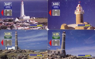 Urugwaj 07 - latarnie morskie - karta do wyboru