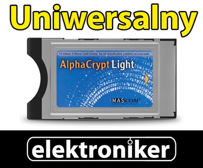 Moduł uniwersalny CI Alpha Crypt Light nc+ SECA