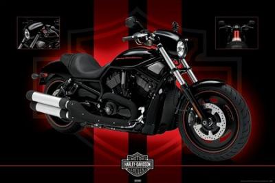 Harley Davidson Night Rod Special plakat 91,5x61