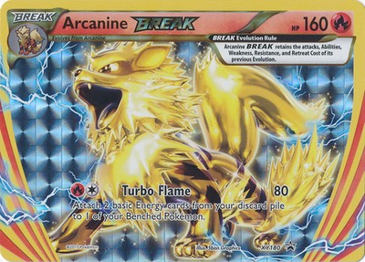 Pokemon Promo Arcanine BREAK XY180