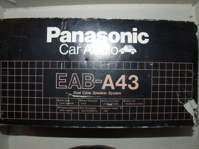 Głosniki Samochodowe Panasonic EAB-A43 kpl.