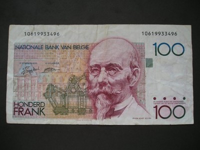 Belgia - 100 franków - 1982/94 - BCM