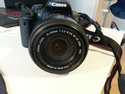 Sigma DC 18-200mm 3,5-6.4 II HSM OS Canon