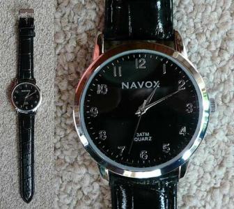 Zegarek Męski na rękę - Pasek Kwarcowy - NAVOX