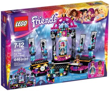KLOCKI LEGO FRIENDS 41105 SCENA GWIAZDY POP