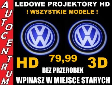 LED LOGO PROJEKTOR VW PHAETON GOLF 5 6 7 V VI VII