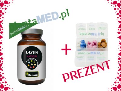 L-Lizyna 500 mg (90 kaps.) Hanoju +PREZENT