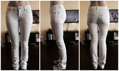 spodnie białe ONLY big star jeansy - 6127541810 - oficjalne archiwum Allegro