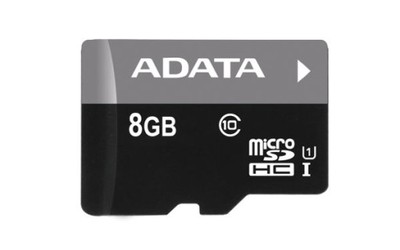 Karta pamięci 8GB microSD class 10 Adata