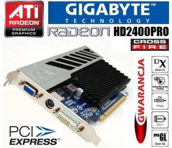 Radeon HD2400 PRO 256MB DDR2 PCIe / SKLEP GWAR !!!