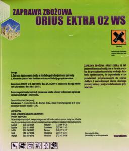 Zaprawa ORIUS EXTRA 02WS 1,5kg na 1 tonę ziarna