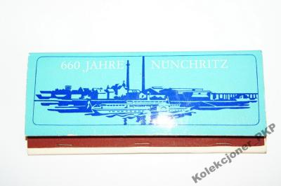 Pudełko zapałczane / 600 jahre Nunchritz