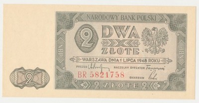 3844. 2 złote 1948 - BR - st.1