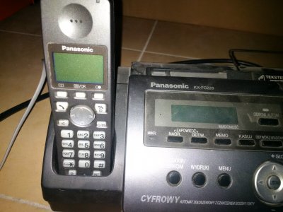 Fax + tel bezprzewodowy Panasonic KX-FC228