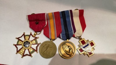Szpanga 4 medale US Army