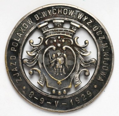 2843. Odznaka Zjazd Studentów Kijów 1929