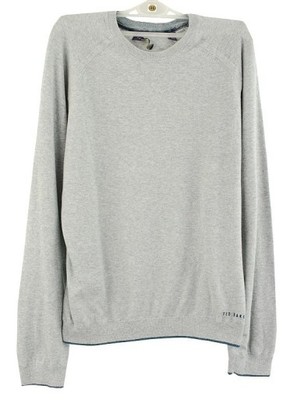 TED BAKER szary bawełniany sweter 158-164 cm