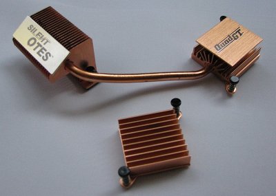 Radiator na chipset i sekcję zasilania + Heatpipe - 6490988955 - oficjalne  archiwum Allegro