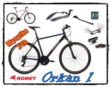 Rower 28 Romet Orkan 1 ALTUS 2016 + 5 GRATISÓW!!!