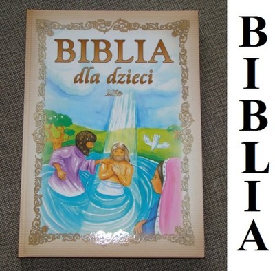 CHRZEST - Biblia dla dzieci -  pamiątka PREZENT