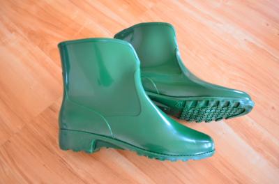 Kalosze buty gumowce damskie krótkie zielone 36-41 - 5080050027 - oficjalne  archiwum Allegro