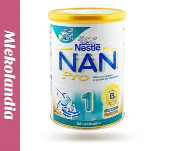 NAN 1 Pro - mleko początkowe bezglutenowe 400g