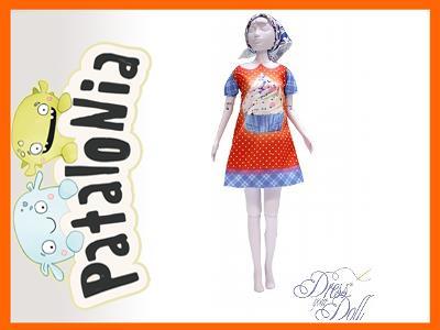Dress Your Doll Model ubrania -Twiggy Cupcake