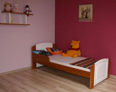 Łóżko dziecięce BILI 180x80 + pianka-kokos b/szufl