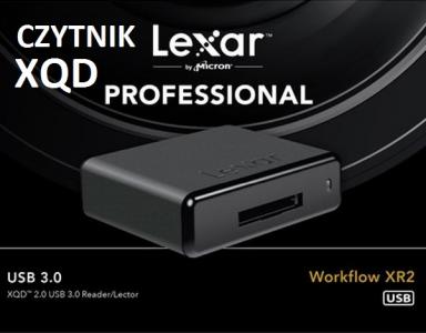 Czytnik kart XQD 2.0 LEXAR XR2 USB 3.0 2.0 FV23%