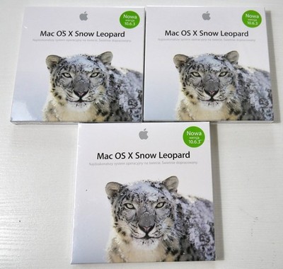 System operacyjny OS X Snow Leopard 10.6.3 PL