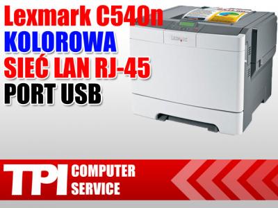 Lexmark C540n KOLOROWASIEC LAN USB  GW #233