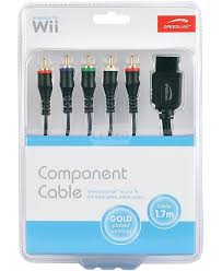 Speedlink COMPONENT CABLE do Wii, pozłacane styki