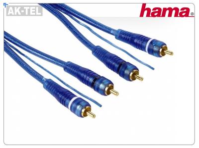 Hama Kabel Audio 2x Cinch - 2x Cinch sterowanie 5m