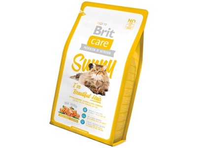 BRIT CARE CAT SUNNY BEAUTIFUL HAIR 7KG +BONUS