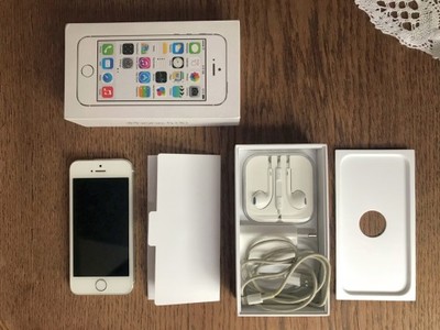 iPhone 5S, 16GB, biały, używany, uszkodzony, TANIO - 6985707084 - oficjalne  archiwum Allegro