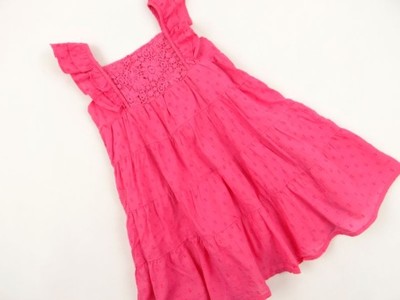 11017 TU *Letnia różowa sukieneczka* 98