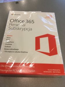 Office 365 Personal 1 rok nowa lub odnowienie